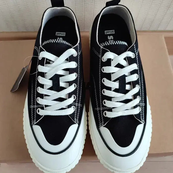 [BUNJANG] SIXFIT Canvas Height-Increasing Sneakers / 새상품 식스핏 캔버스화265 키높이 운동화 스니커즈 신발