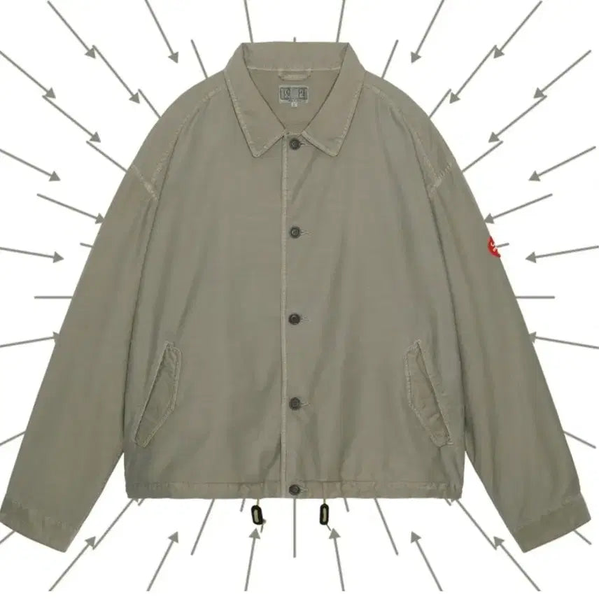 [BUNJANG] Cah-M-T Overdyed Cotton Button Jacket (M) / [M] 카브엠트 오버다이 코튼 버튼 자켓 새상품