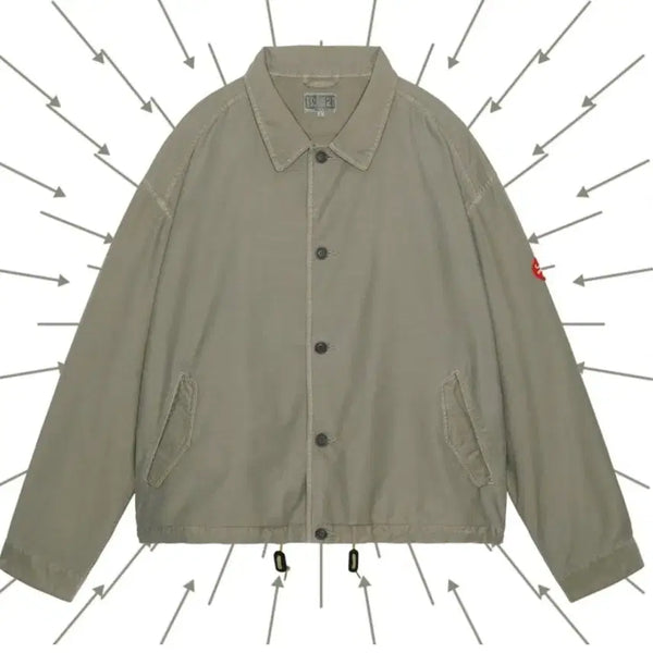 [BUNJANG] Cah-M-T Overdyed Cotton Button Jacket (M) / [M] 카브엠트 오버다이 코튼 버튼 자켓 새상품