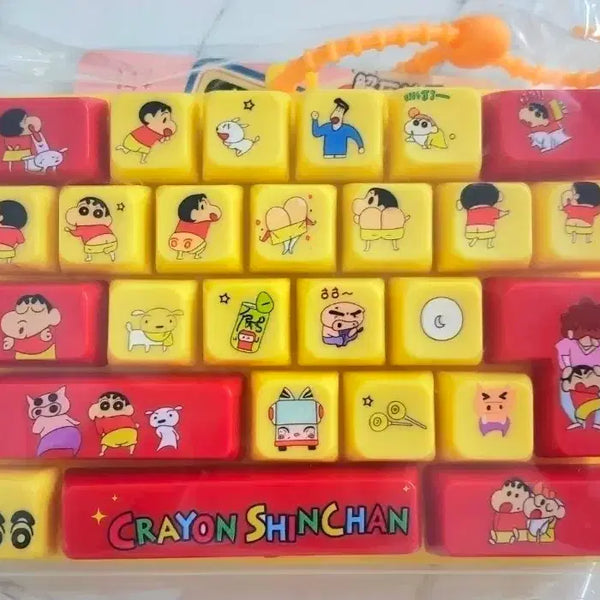 [BUNJANG] Crayon Shin-chan 26-Keycap Set / 짱구는 못말려 키캡 26구