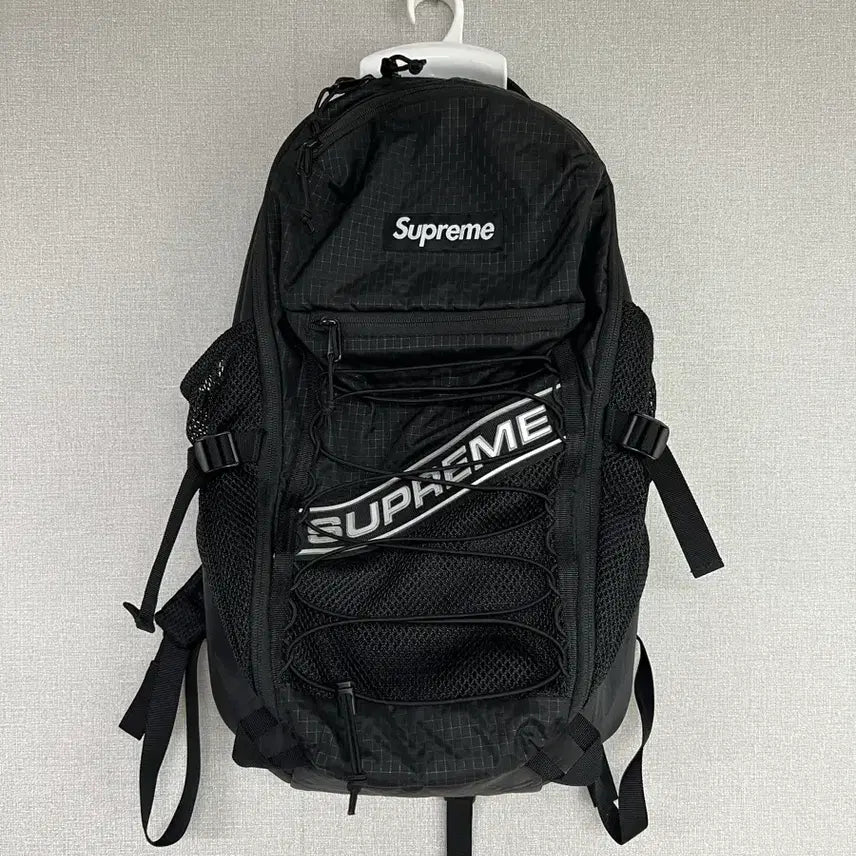 [BUNJANG] Supreme 23FW Backpack Black / 슈프림 23fw 백팩 블랙(미공홈 구매)