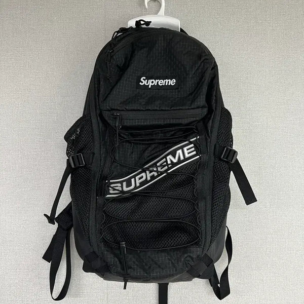 [BUNJANG] Supreme 23FW Backpack Black / 슈프림 23fw 백팩 블랙(미공홈 구매)