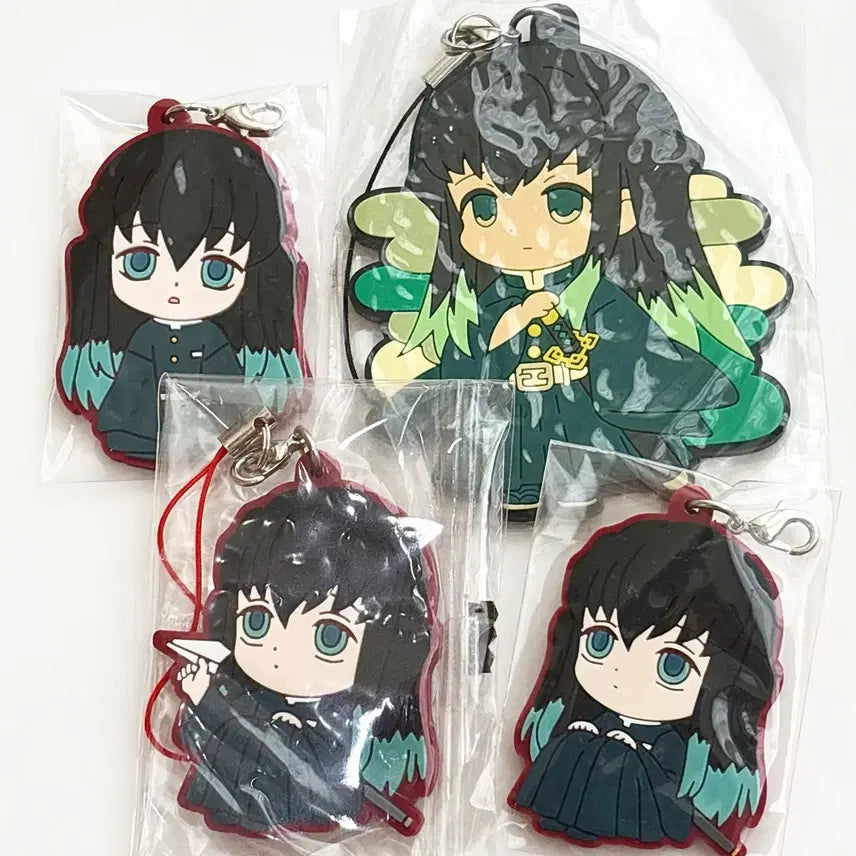 [BUNJANG] Demon Slayer Muichiro Tokito Strap Keychain / 무이치로 스트랩 키링 귀멸의 칼날