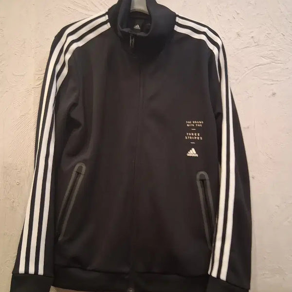 [BUNJANG] Adidas 3-Stripes Track Top Black / 아디다스 삼선 트랙탑 검정