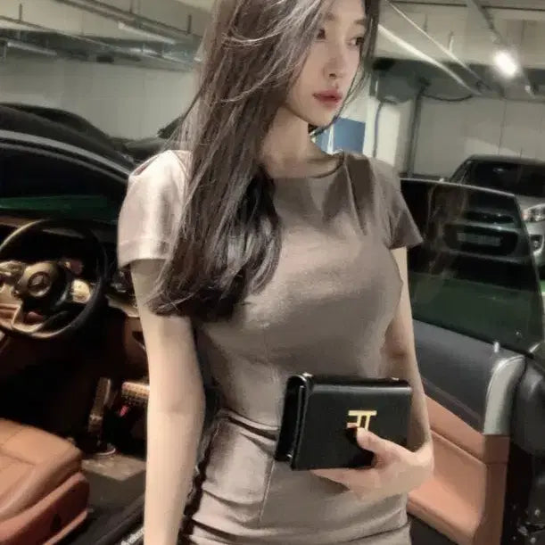 [BUNJANG] Verbé Metallic Dress (New) / 베르비 메탈릭 원피스(새상품)
