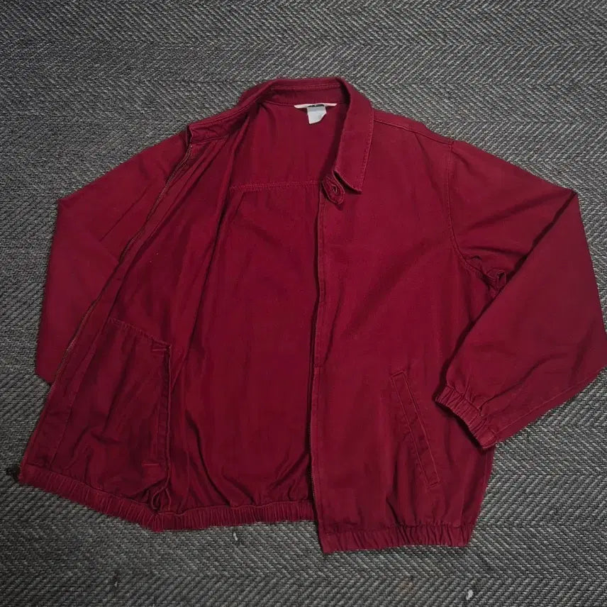 [BUNJANG] 90s L.L.Bean Burgundy Blouson Jacket / [L]90s 엘엘빈 블루종 버건디-B196