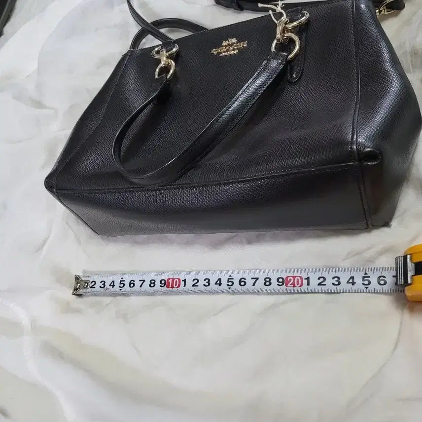 [BUNJANG] Coach Black Tote Bag/Crossbody Bag / 코치 블랙 토트백/크로스백
