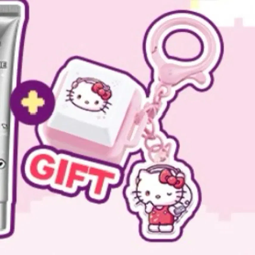 [BUNJANG] S-Nature Hello Kitty Big Keycap Keyring / 에스네이처 헬로키티 대왕 키캡 키링 새상품