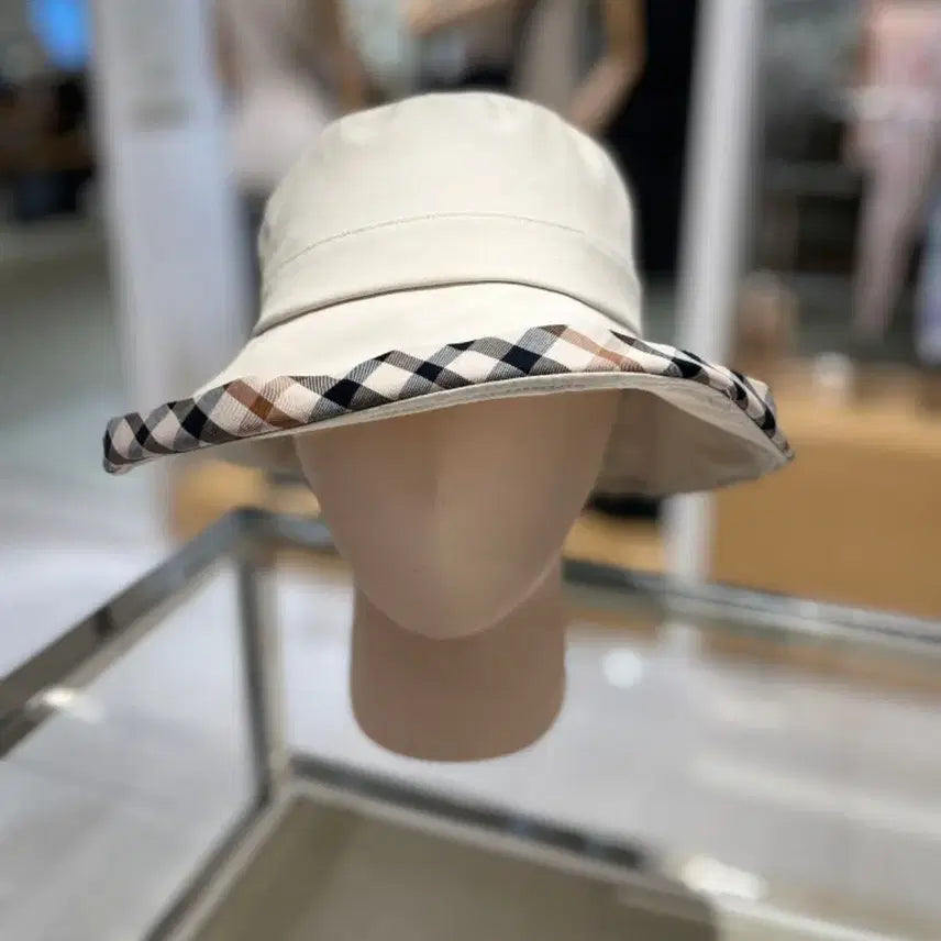 [BUNJANG] Daks Cotton Linen Blend Bucket Hat / 닥스 코튼 린넨 혼방 버킷햇(새제품)
