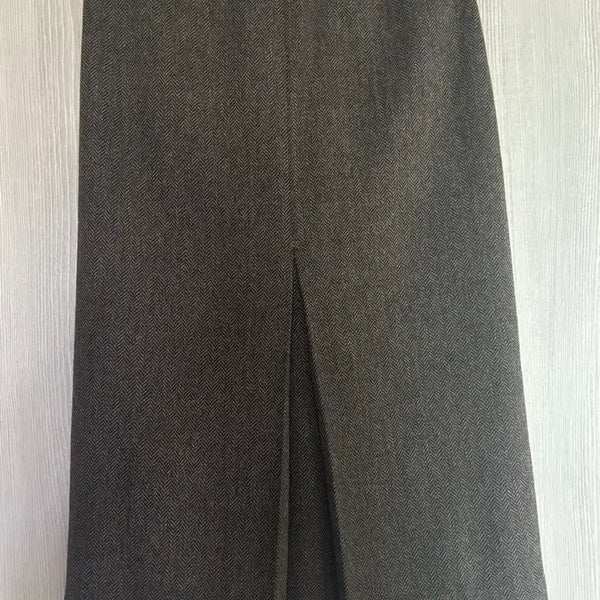 [BUNJANG] Elborn Herringbone Pattern Midi Skirt Size 34 / 엘보른 스커트 헤링본 34