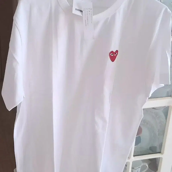 [BUNJANG] Comme des Garçons PLAY Fit T-Shirt White / 꼼데가르송 플레이 핏 티셔츠 화이트