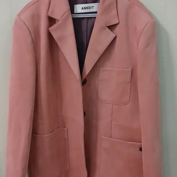 [BUNJANG] ANEDIT Light Pink Oversized Jacket / ANEDIT 언에딧 아네딧 옅은핑크자켓  오버 가슴53어깨44팔길이60총장75