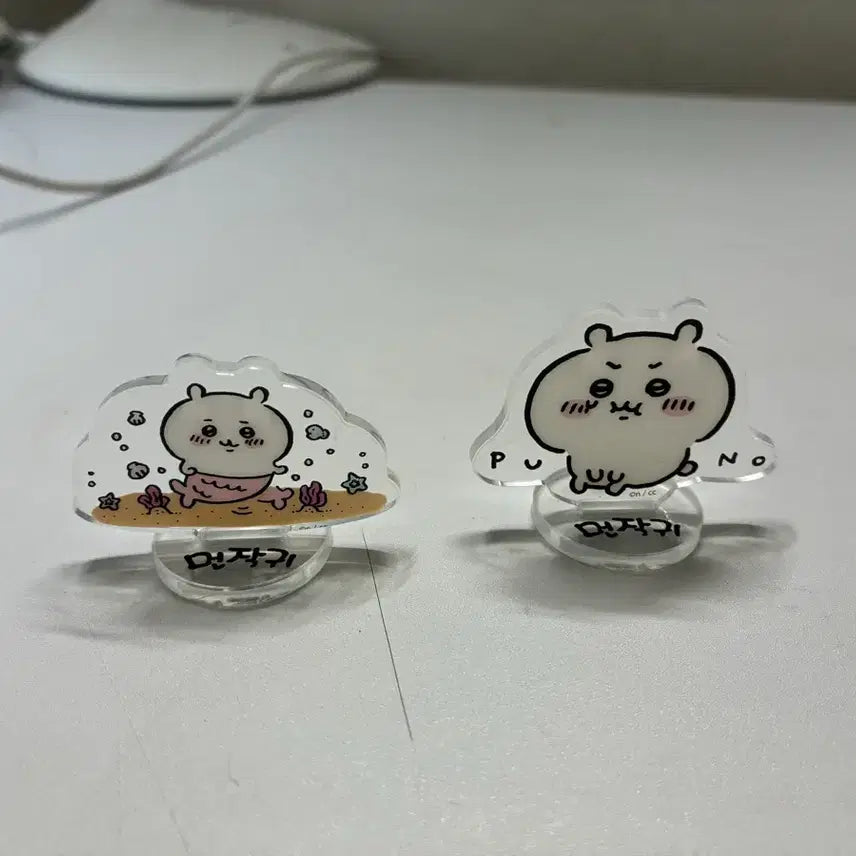 [BUNJANG] Chiikawa Acrylic Stand Bundle Set (Mermaid & Speech Bubble Concepts) / 먼작귀 치이카와 아크릴 일괄