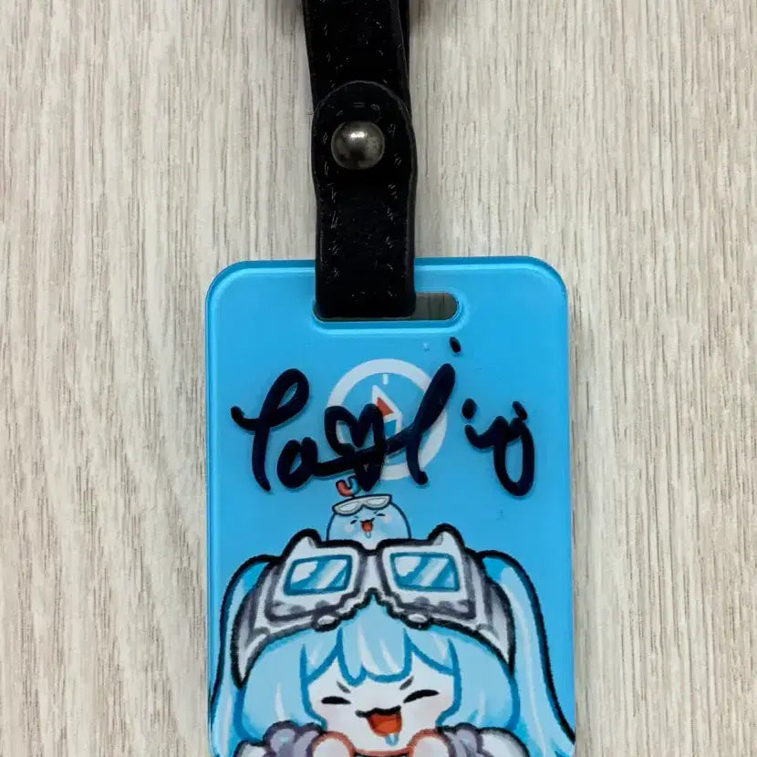 [BUNJANG] Arashi Tabi Autographed Tag / 아라하시 타비 친필 사인 태그