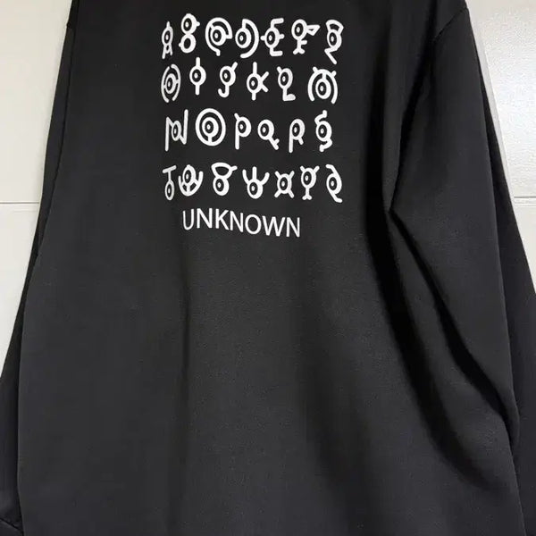 [BUNJANG] Pokemon Unown Jersey Jacket / 일본 포켓몬스터 안농 져지