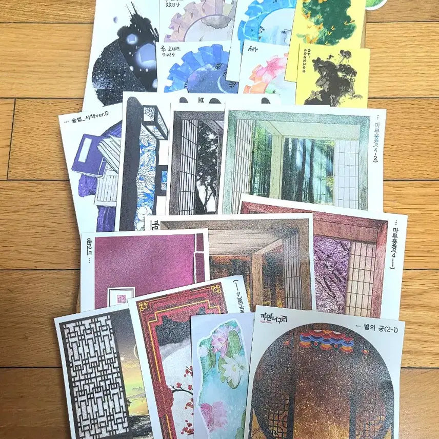 [BUNJANG] 200pcs Korean Style Background Props Stickers (Bundle Set) / 다꾸 인스 200장 일괄(동양 배경 소품)