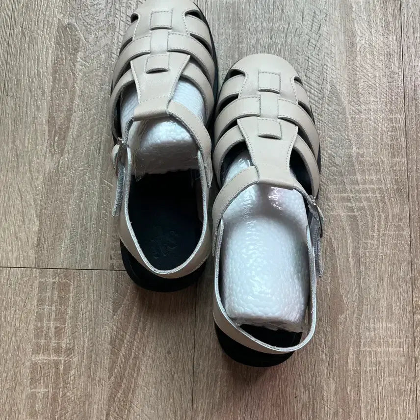 [BUNJANG] Saint Satin Beige Flip-Flops / 세인트새틴 베이지 플립플랍