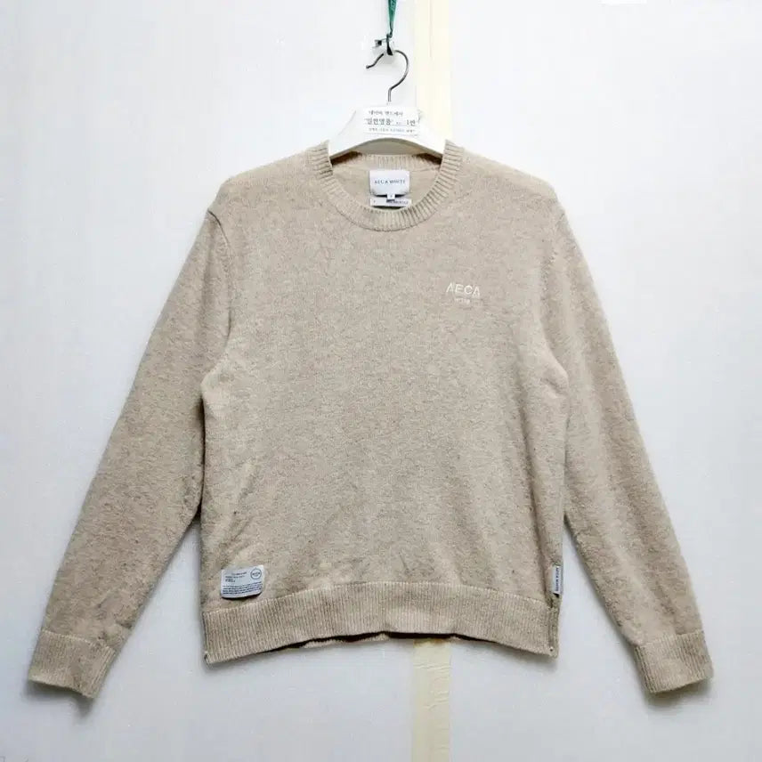 [BUNJANG] Aika White Cashmere Blend Knit (95-100) Unisex / 에이카화이트 캐시미어니트95-100/남녀공용