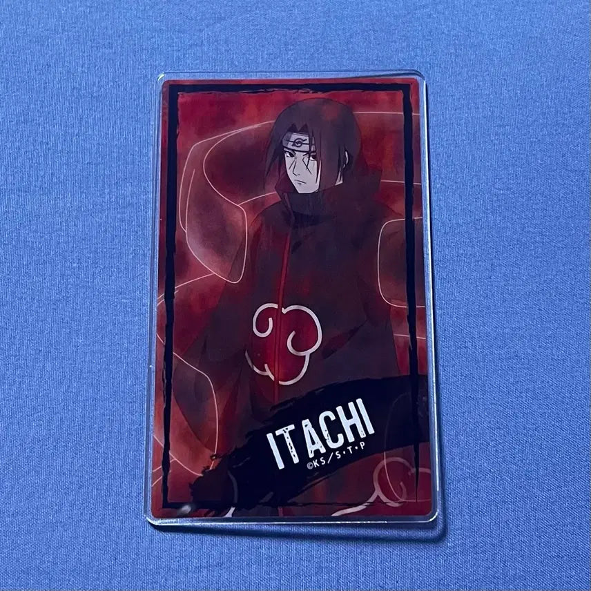 [BUNJANG] Naruto Itachi Akatsuki Acrylic Card (Unsealed) / 나루토 이타치 아카츠키 아크릴 카드 개봉 양도