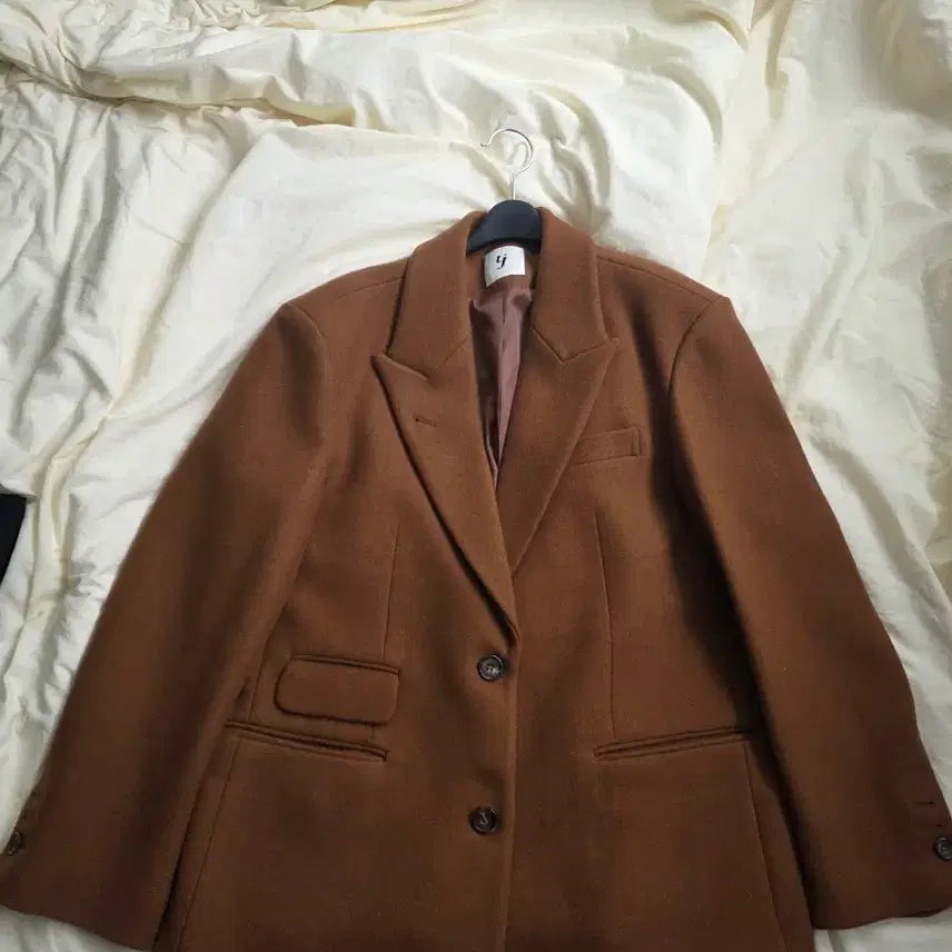 [BUNJANG] Uniqlo Brown Jacket Women's / 유니제이 자켓 브라운  여성용