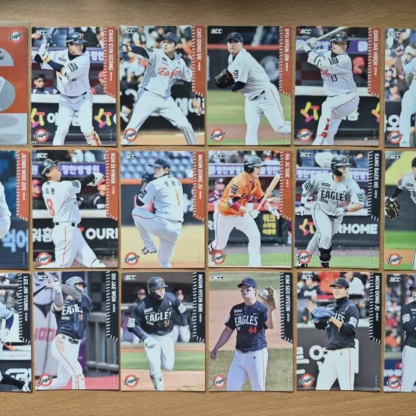 [BUNJANG] Hanwha Eagles KBO Baseball Player Bundle Set (50 Photocards) / SCC KBO 한화이글스 류현진, 문동주, 문현빈, 강백호, 노시환등 50장 일괄판매합니다.