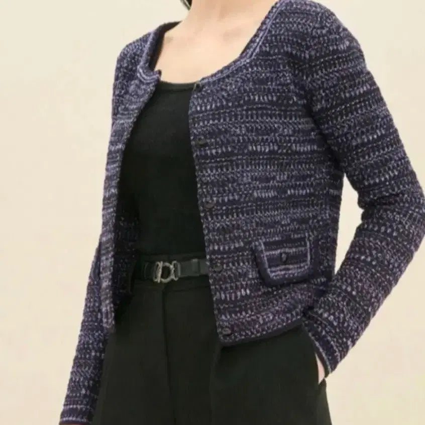 [BUNJANG] TIME Tweed Cardigan Jacket / 한섬 타임 트위드 가디건 자켓느낌 새상품