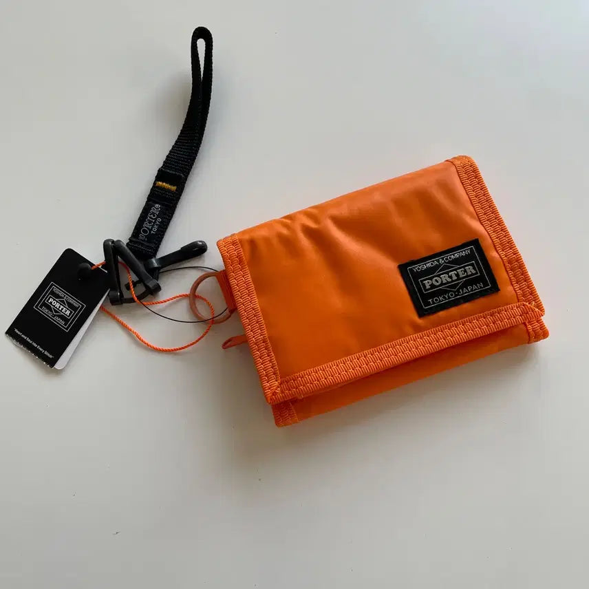 [BUNJANG] RIPO TRENTA Orange Leather Wallet / RIPO TRENTA 리포 트렌타 wallet