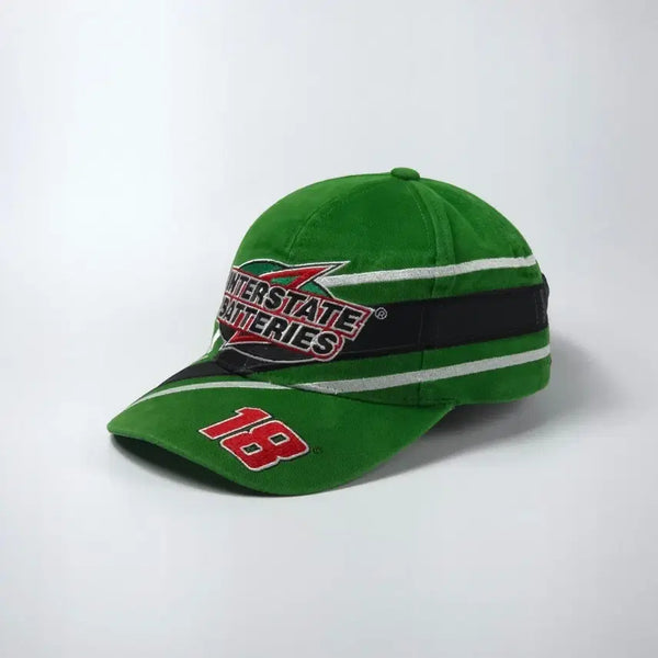 [BUNJANG] Interstate Batteries Racing Bobby Labonte #18 NASCAR Vintage Ball Cap / 인터스테이트 배터리 레이싱 바비 라본테 #18 나스카 빈티지 볼캡 모자