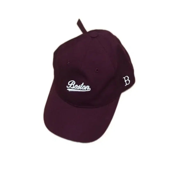 [BUNJANG] MLB Boston Red Sox Burgundy Cap / MLB 보스턴 버건디 캡