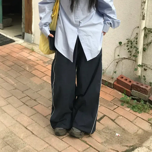 [BUNJANG] Lining Track Pants / 라이닝 트랙팬츠