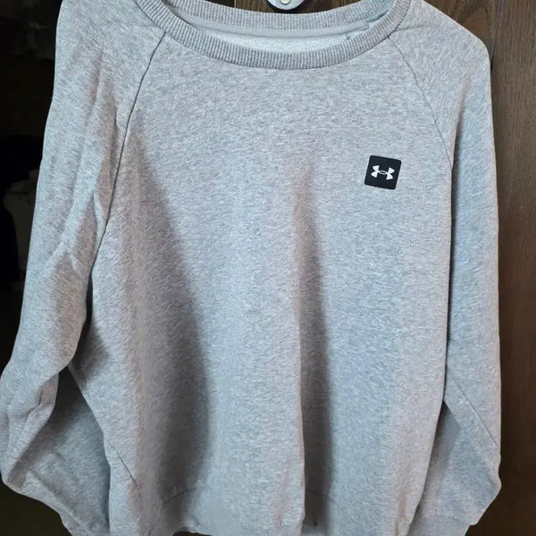 [BUNJANG] Under Armour Sweatshirt Gray / 언더아머 맨투맨 그레이