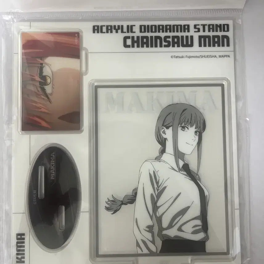 [BUNJANG] Chainsaw Man Makima Pop-Up Acrylic Diorama / 체인소맨 마키마 팝업 아크릴 디오라마