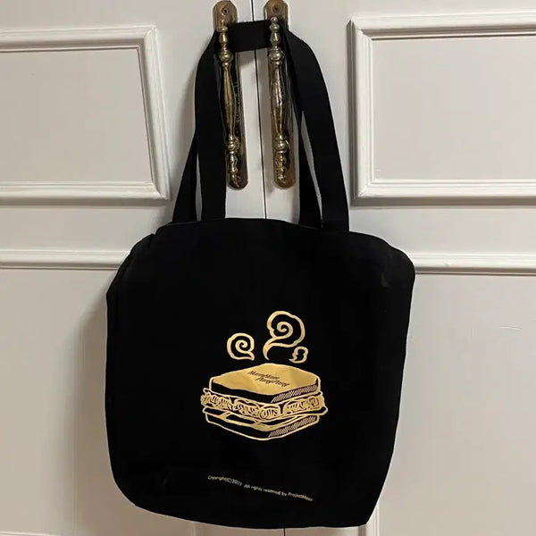 [BUNJANG] Project Moon HamHamPangPang Eco Bag / 라오루 햄햄팡팡 에코백 프로젝트 문 프문