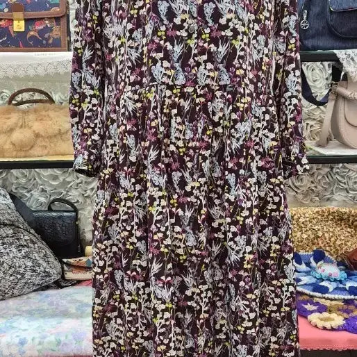 [BUNJANG] URBAN RESEARCH DOORS Long Dress Polyester / URBAN RESEARCH DOORS 롱원피스 55 66 77 프리사이즈