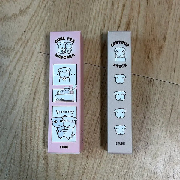 [BUNJANG] Etude Ganadi Shading Stick & Curl Fix Mascara Bundle Set / 새상품 일괄) 에뛰드 가나디 쉐딩 스틱 컬 픽스 마스카라