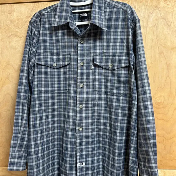 [BUNJANG] The North Face Plaid Flannel Shirt / 노스페이스 체크 남방