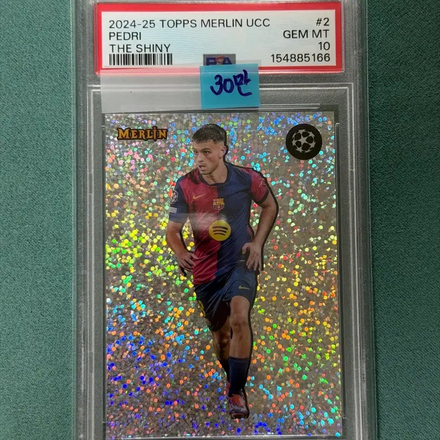 [BUNJANG] Pedri Spain PSA 10 Gem Mint Card / 페드리 샤이니 psa10