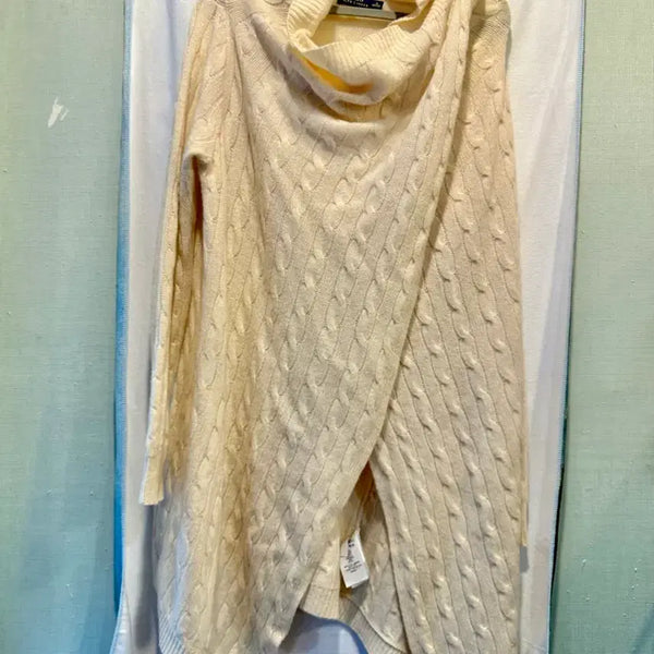 [BUNJANG] Polo Ralph Lauren Cable Wrap Cardigan Size M / 사이즈M) 폴로 랄프로렌 케이블 랩 가디건