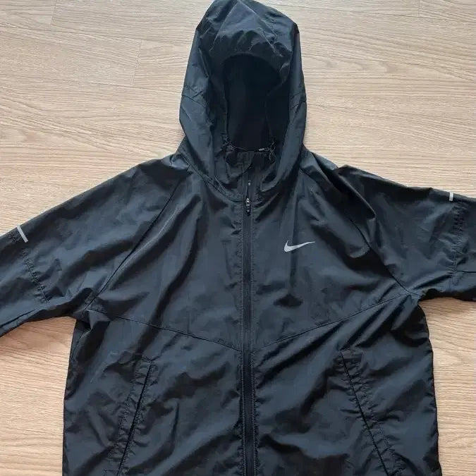 [BUNJANG] Nike Windbreaker Jacket Black M / 나이키 바람막이 자켓 블랙 M