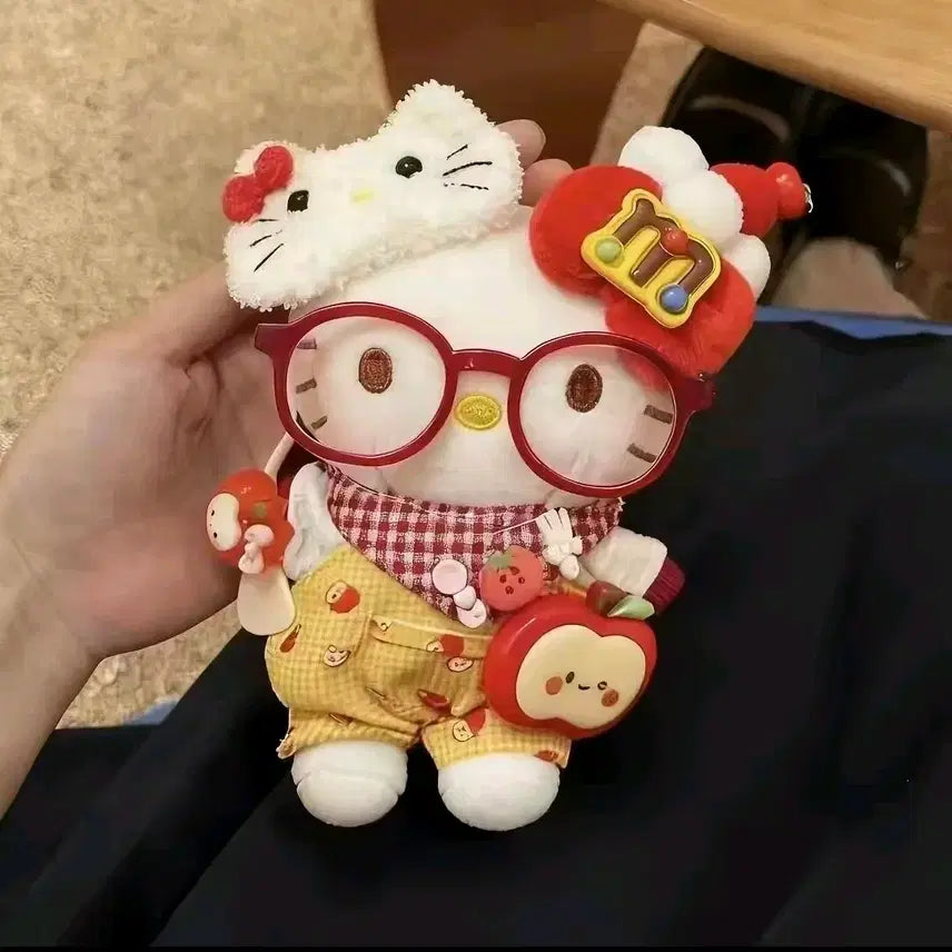 [BUNJANG] Hello Kitty Glasses Keychain Doll / 안경 헬로키티 키링 인형