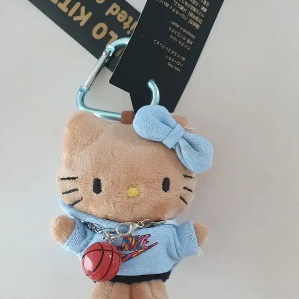 [BUNJANG] Nike x Hello Kitty Basketball Charm Doll Keychain / 나이키 헬로키티 인형 키링