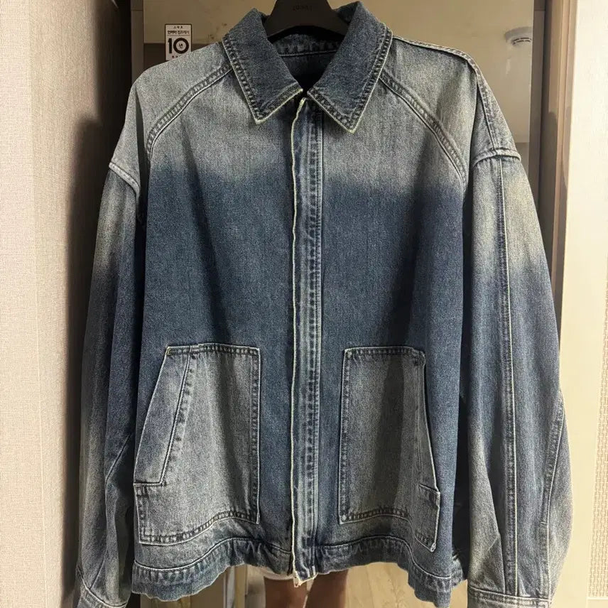 [BUNJANG] Juun.J Washed Denim Jacket / 준지 데님 자켓