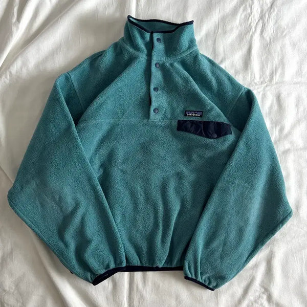 [BUNJANG] Patagonia Synchilla Fleece Mint Navy Men's Medium / [M] 파타고니아 신칠라 민트네이비