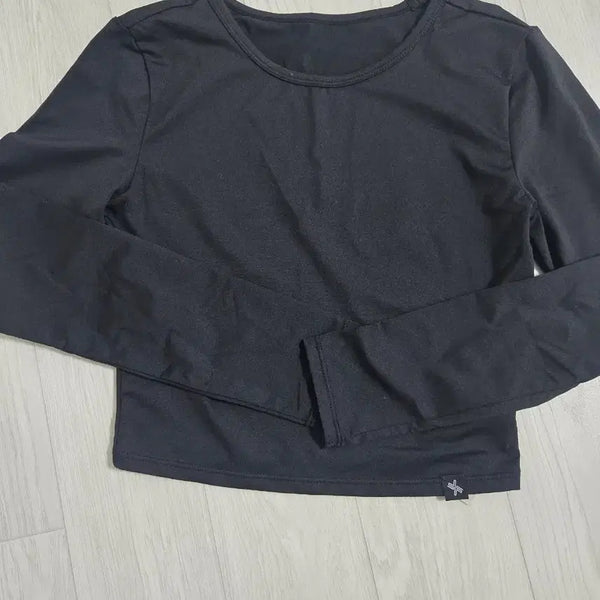[BUNJANG] Xexymix Crop Top S Black / 젝시믹스 크롭탑 S
