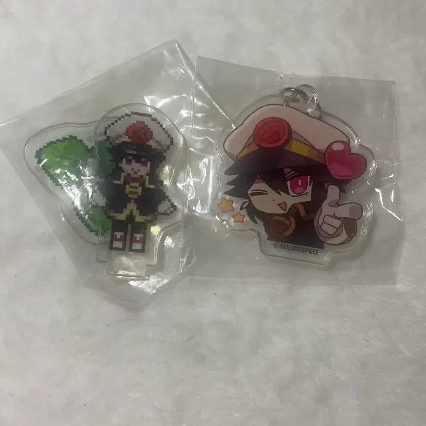 [BUNJANG] Zombie Go Kevin Garden Party Acrylic Keyring Bundle Set / 좀비고 케빈 가든파티 아크릴 키링 일괄 판매