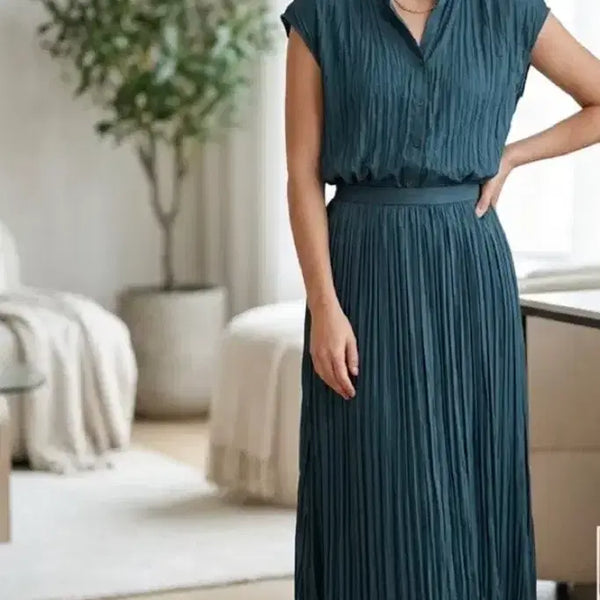 [BUNJANG] Bernice Pleated Skirt Set-up 20SS / 베르니스 플리츠 스커트 셋업 20SS