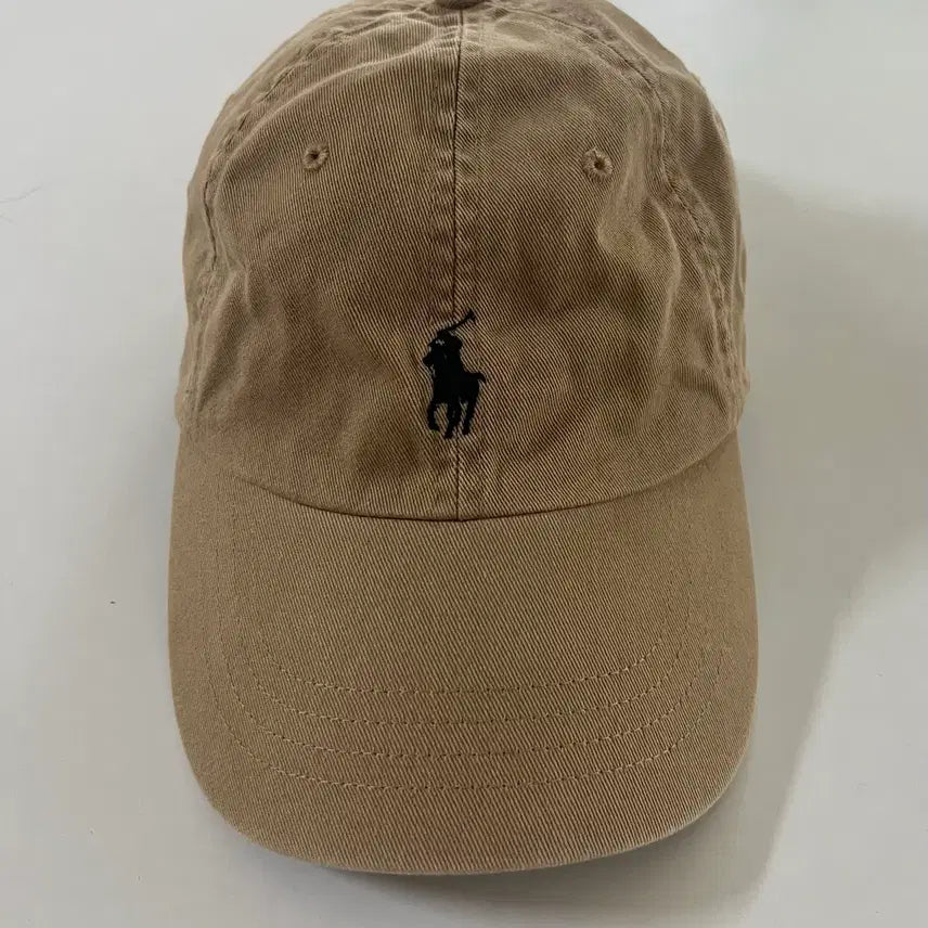 [BUNJANG] Polo Ralph Lauren Beige Cotton Cap / 폴로 베이지 볼캡