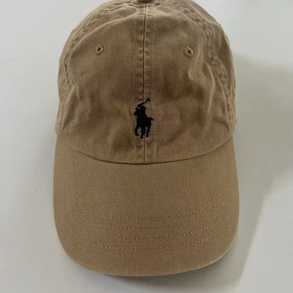 [BUNJANG] Polo Ralph Lauren Beige Cotton Cap / 폴로 베이지 볼캡