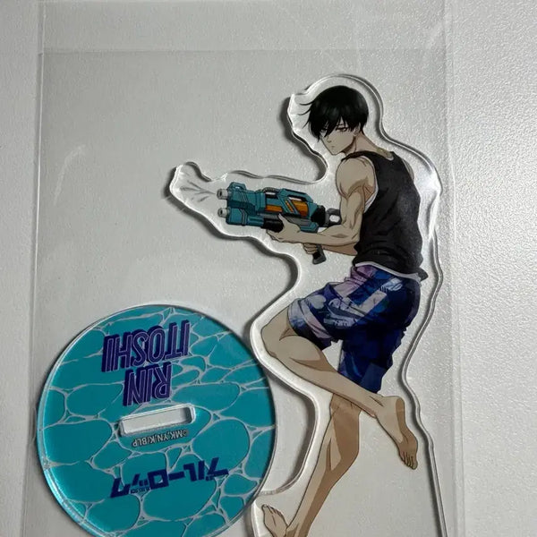 [BUNJANG] Blue Lock Itoshi Rin Water Play Acrylic Stand / 블루록 이토시 린 물놀이 아크릴 판매