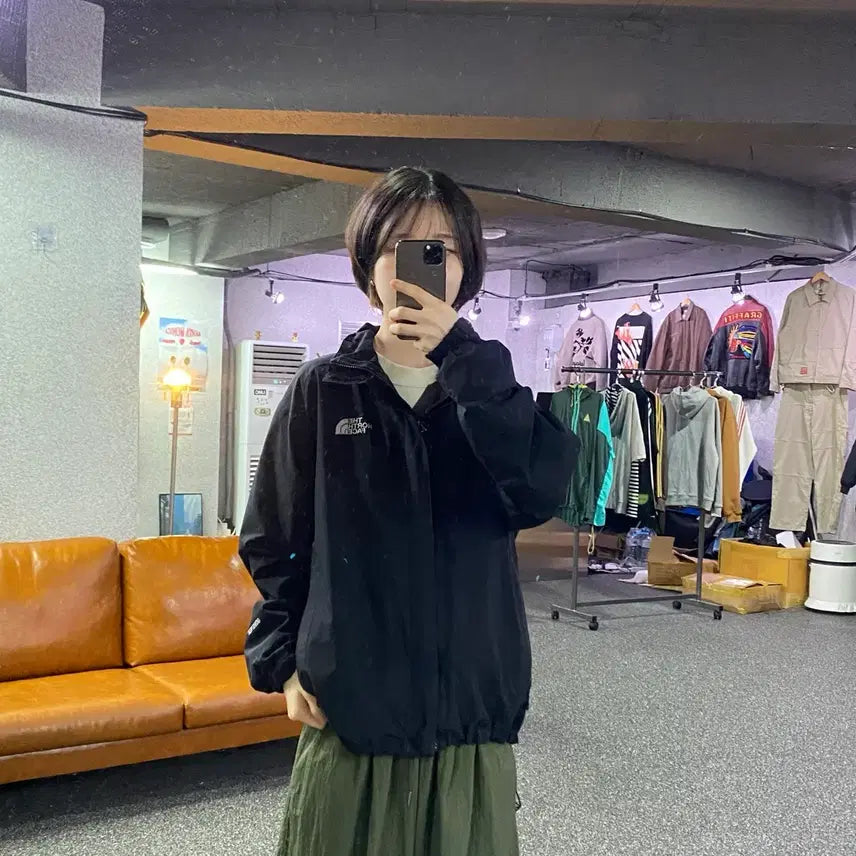 [BUNJANG] The North Face Gore-Tex Two-Way Windbreaker Jacket / 노스페이스 고어텍스 투웨이 바람막이 B5825